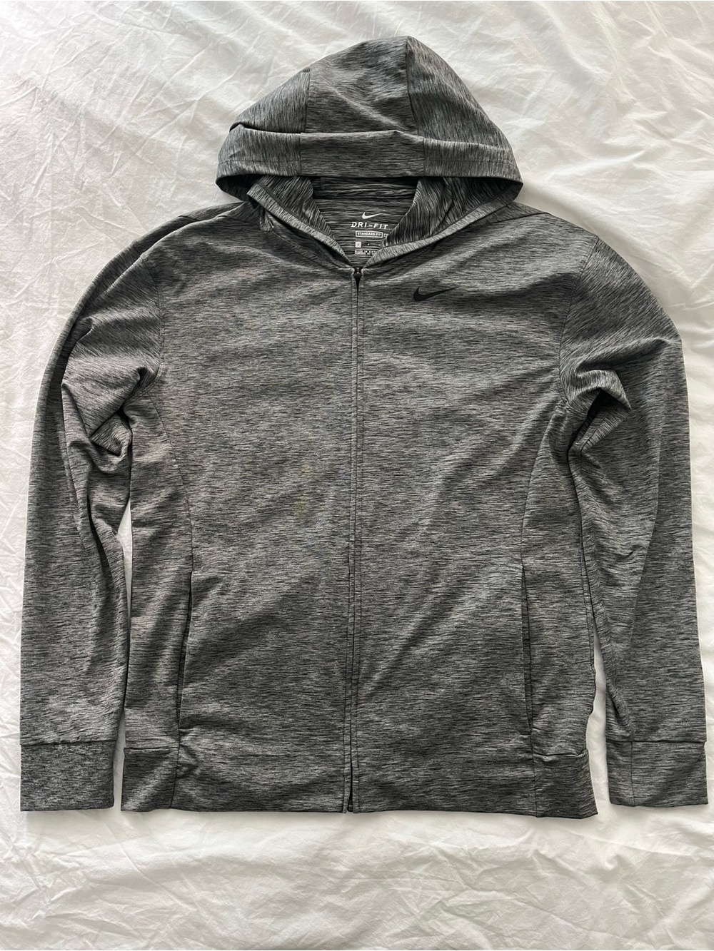 Nike Grey Dri-Fit Hoodie